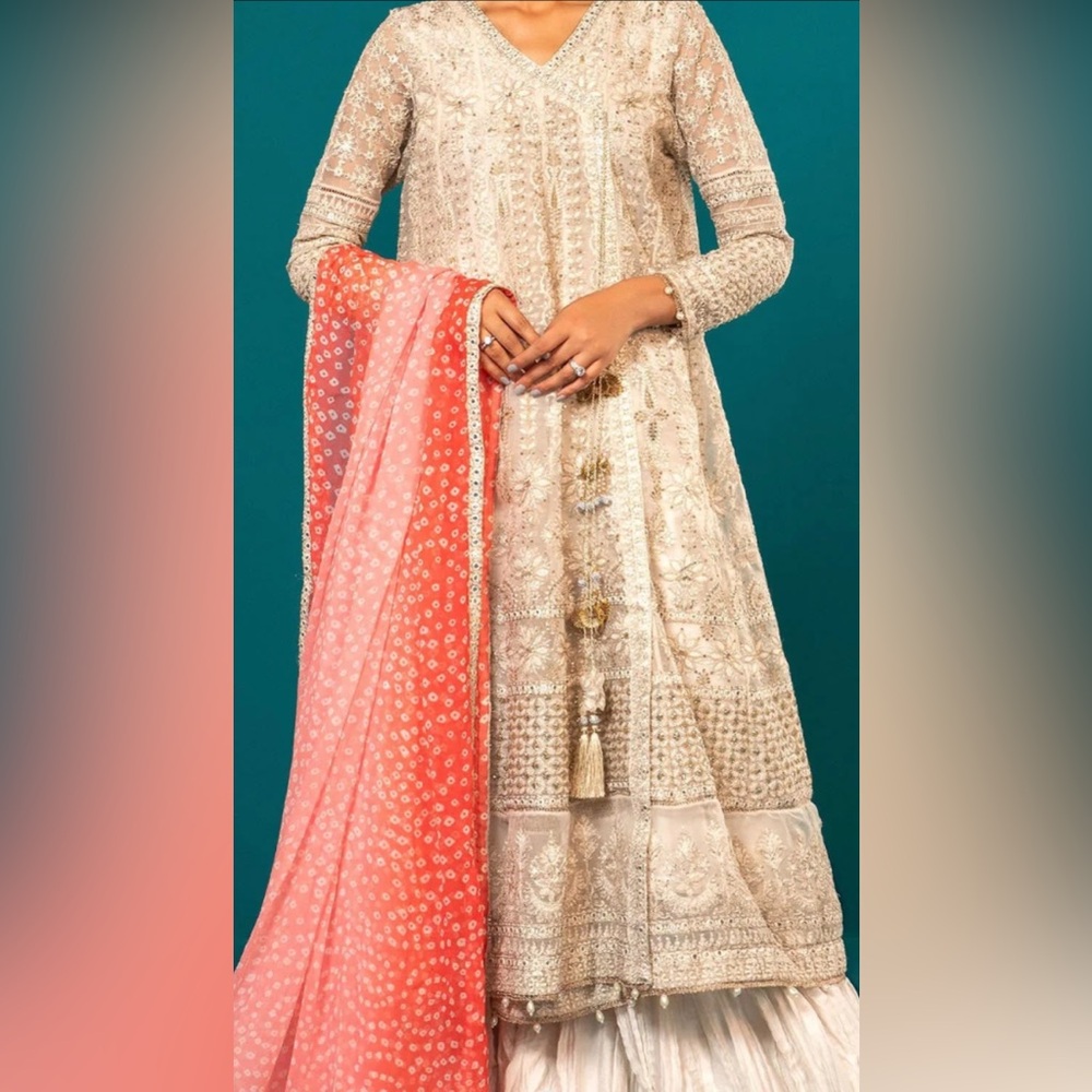 Maria B Wedding Formal Angrakha Frock